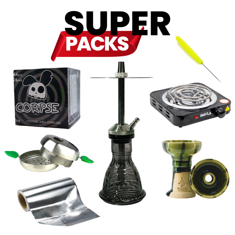PACK MR SHISHA BABY SILVER